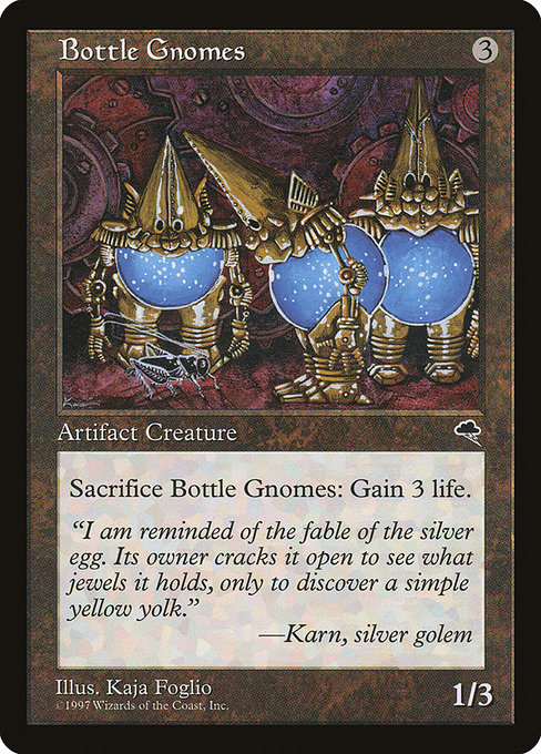 MTG: Tempest 278: Bottle Gnomes 