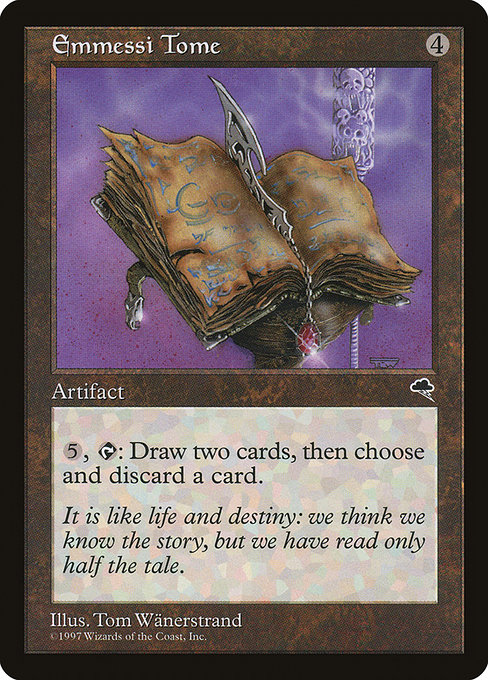 MTG: Tempest 284: Emmessi Tome 