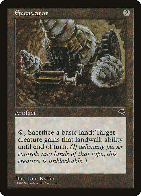 MTG: Tempest 287: Excavator 