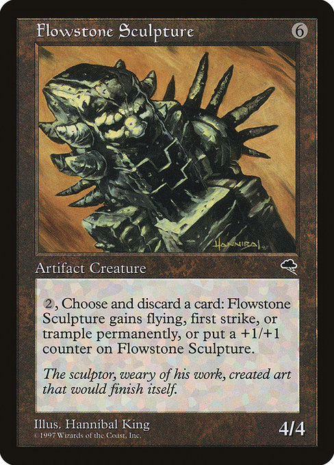 MTG: Tempest 288: Flowstone Sculpture 