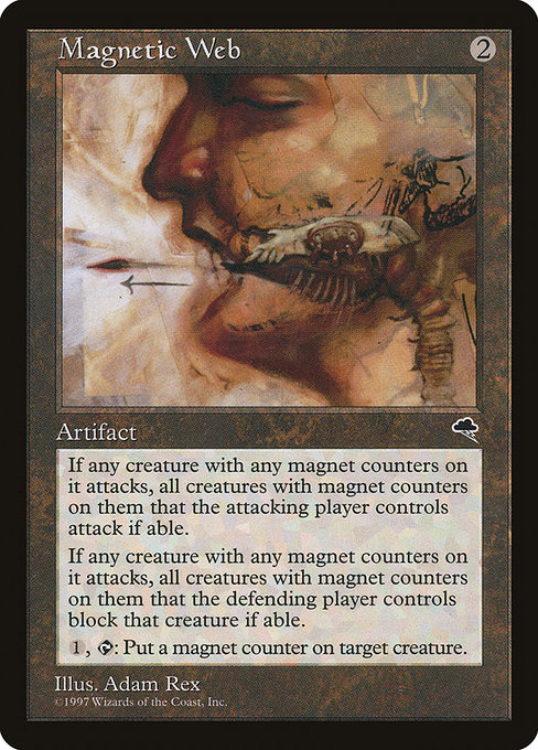 MTG: Tempest 295: Magnetic Web 