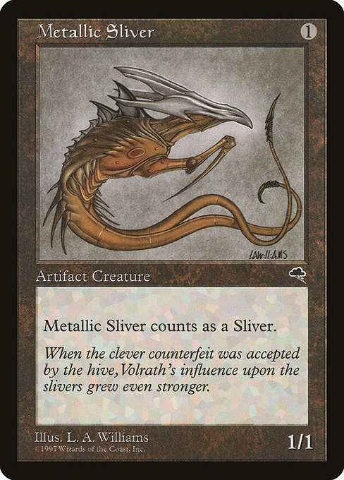 MTG: Tempest 297: Metallic Sliver 