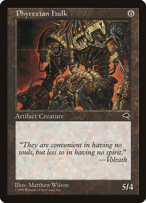 MTG: Tempest 302: Phyrexian Hulk 