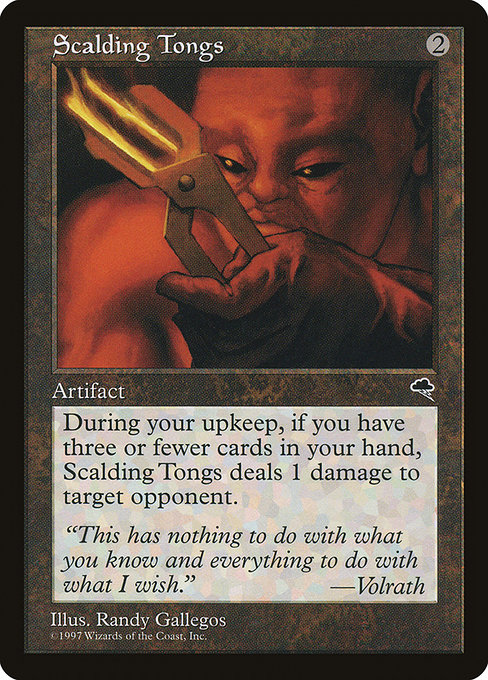 MTG: Tempest 307: Scalding Tongs 