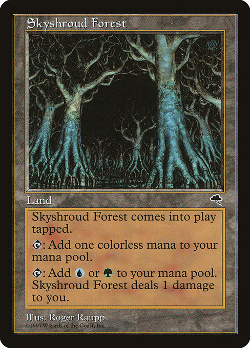 MTG: Tempest 326: Skyshroud Forest 
