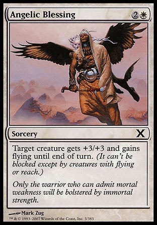 MTG: Tenth Edition 003: Angelic Blessing 