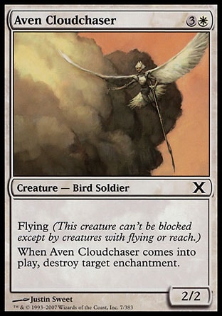 MTG: Tenth Edition 007: Aven Cloudchaser 
