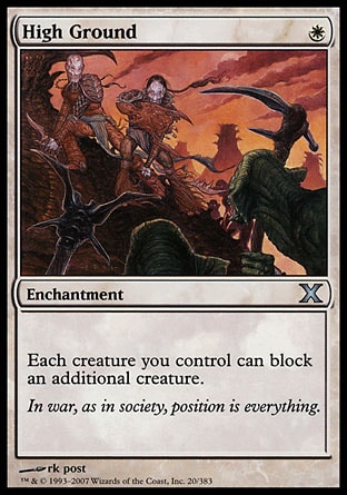MTG: Tenth Edition 020: High Ground 
