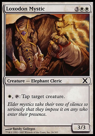 MTG: Tenth Edition 026: Loxodon Mystic 