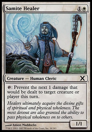 MTG: Tenth Edition 038: Samite Healer 