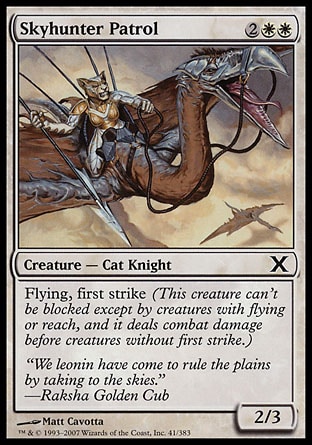 MTG: Tenth Edition 041: Skyhunter Patrol 