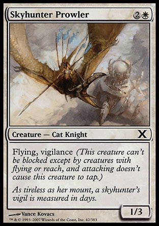 MTG: Tenth Edition 042: Skyhunter Prowler 