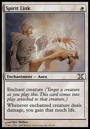 MTG: Tenth Edition 045: Spirit Link 