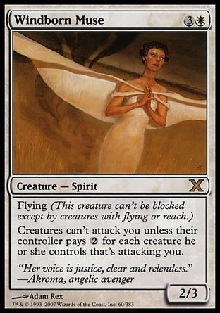 MTG: Tenth Edition 060: Windborn Muse 