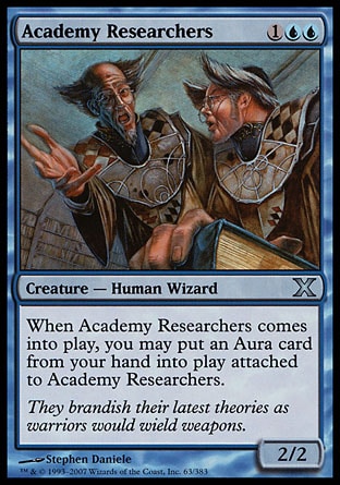 MTG: Tenth Edition 063: Academy Researchers 