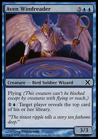 MTG: Tenth Edition 069: Aven Windreader 