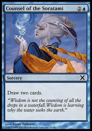 MTG: Tenth Edition 076: Counsel of the Soratami 