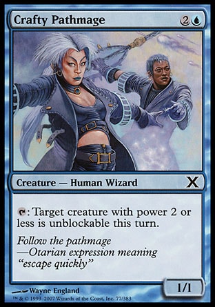 MTG: Tenth Edition 077: Crafty Pathmage 