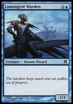 MTG: Tenth Edition 089: Lumengrid Warden 