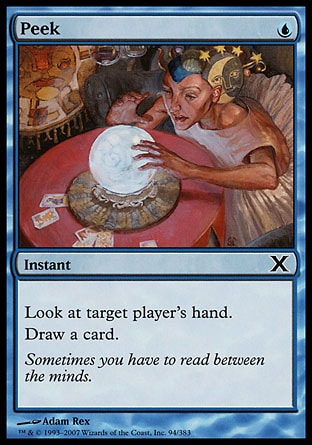 MTG: Tenth Edition 094: Peek 