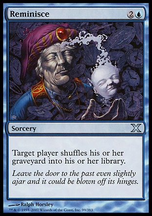 MTG: Tenth Edition 099: Reminisce 