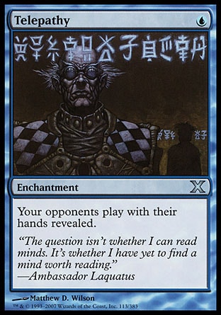 MTG: Tenth Edition 113: Telepathy 