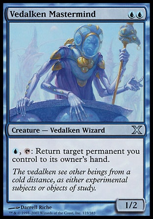 MTG: Tenth Edition 123: Vedalken Mastermind 