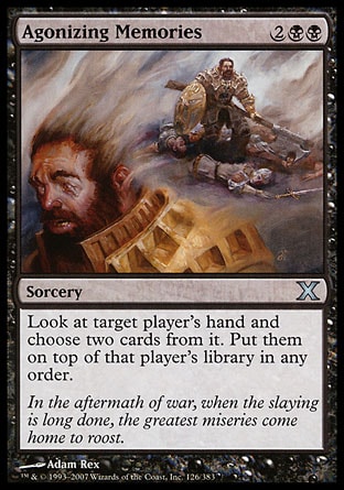 MTG: Tenth Edition 126: Agonizing Memories 