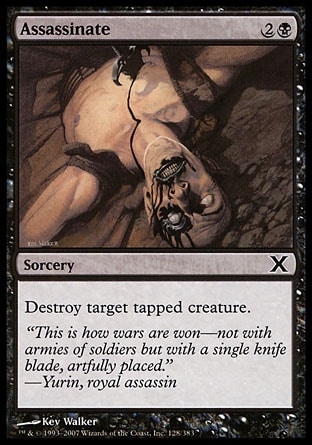 MTG: Tenth Edition 128: Assassinate 