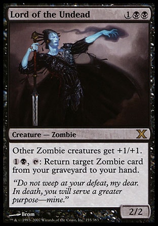 MTG: Tenth Edition 155: Lord of the Undead 