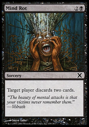 MTG: Tenth Edition 159: Mind Rot 