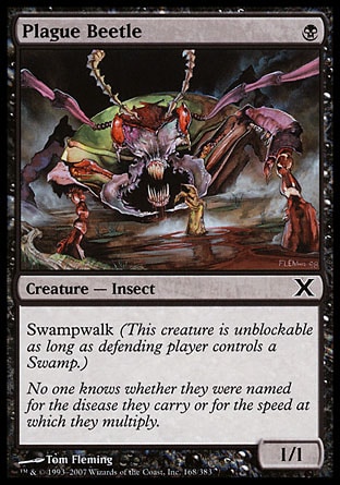 MTG: Tenth Edition 168: Plague Beetle 