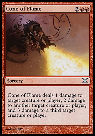 Magic: Tenth Edition 194: Cone of Flame 