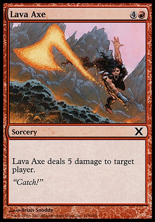 MTG: Tenth Edition 215: Lava Axe 