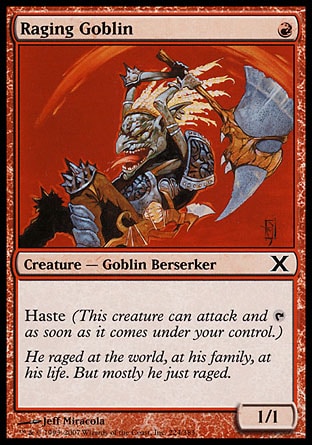 MTG: Tenth Edition 224: Raging Goblin 