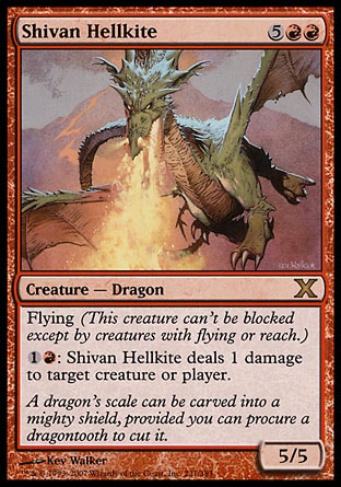 MTG: Tenth Edition 231: Shivan Hellkite 