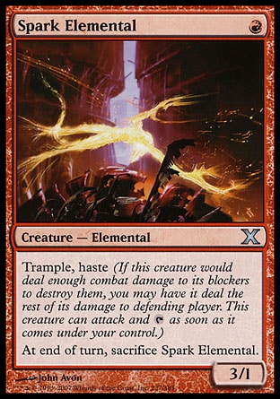 MTG: Tenth Edition 237: Spark Elemental 