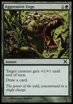 MTG: Tenth Edition 250: Aggressive Urge 