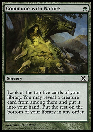 MTG: Tenth Edition 256: Commune with Nature 