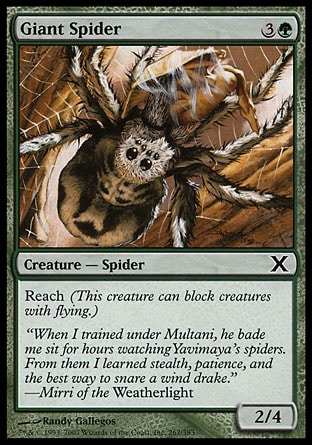 MTG: Tenth Edition 267: Giant Spider 