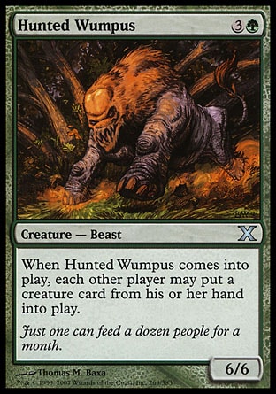 MTG: Tenth Edition 269: Hunted Wumpus 