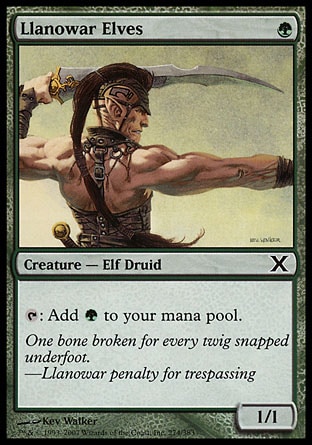 MTG: Tenth Edition 274: Llanowar Elves 