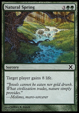MTG: Tenth Edition 281: Natural Spring 