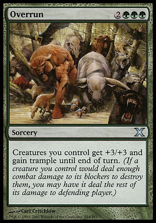 MTG: Tenth Edition 284: Overrun 