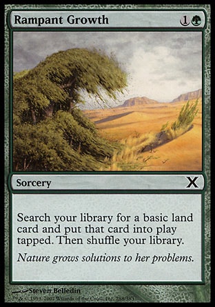MTG: Tenth Edition 288: Rampant Growth 