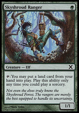 MTG: Tenth Edition 297: Skyshroud Ranger 