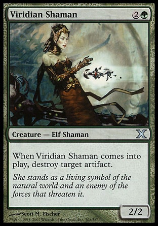 MTG: Tenth Edition 308: Viridian Shaman 