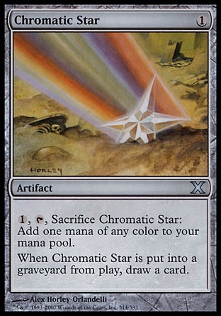 Magic: Tenth Edition 314: Chromatic Star 