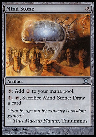 Magic: Tenth Edition 335: Mind Stone 