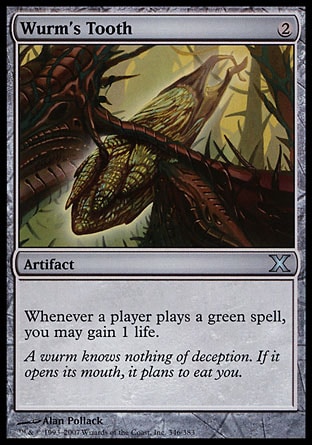MTG: Tenth Edition 346: Wurms Tooth 